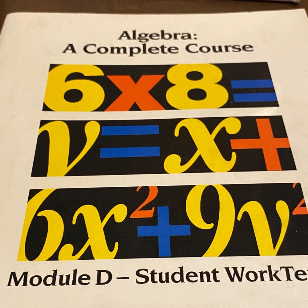 Algebra: A Complete Course Second Edition - Picture 11 of 13
